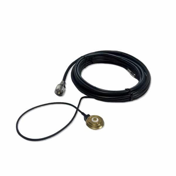Comet - CK-3NMO - Deluxe 2-Step Cable Assy, 16' 9", Inc-18" RG-188A-U, NMO-PL-259 Conns