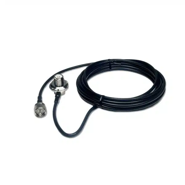 Comet - CR-5M - Standard Cable Assy, 16'9" RG-58-U, UHF Conns